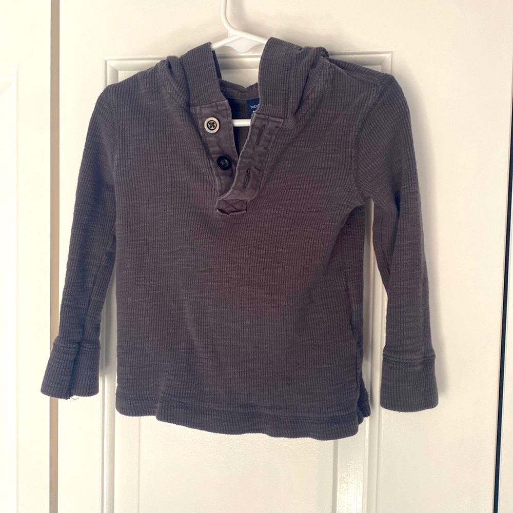 Baby gap hooded knit top